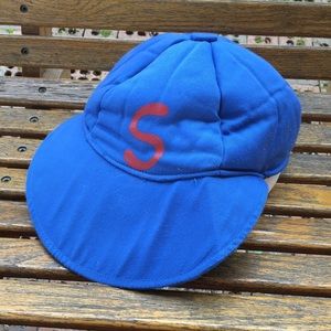 Oversized Charlie Brown baseball cap costume hat 12” 5 full panel button top S